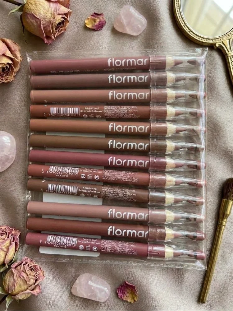 Flormar 12-Piece Matte Lip Pencil