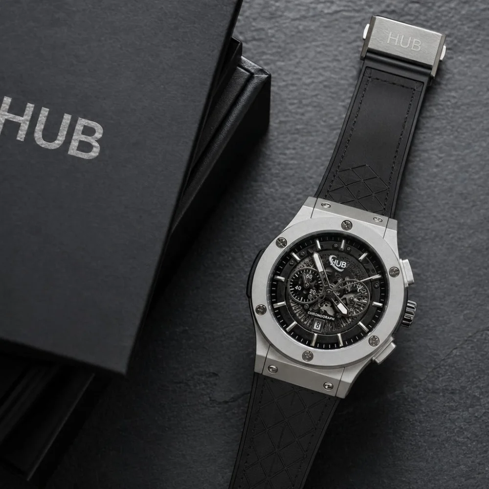Hublot Classic Aerofusion Chronograph Watch Bagsaaz